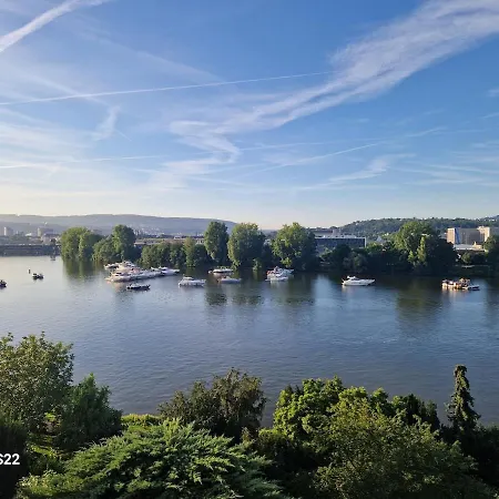 Moselapartment Leni Mit Traumhaftem Ausblick Auf Koblenz (Rhineland-Palatinate)